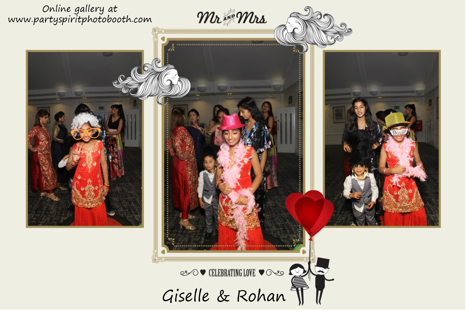 Giselle and Rohan's Wedding | View more photos from the event at gallery.partyspiritphotobooth.com/u/PartySpiritPhotoBooth/Giselle-and-Rohans-Wedding